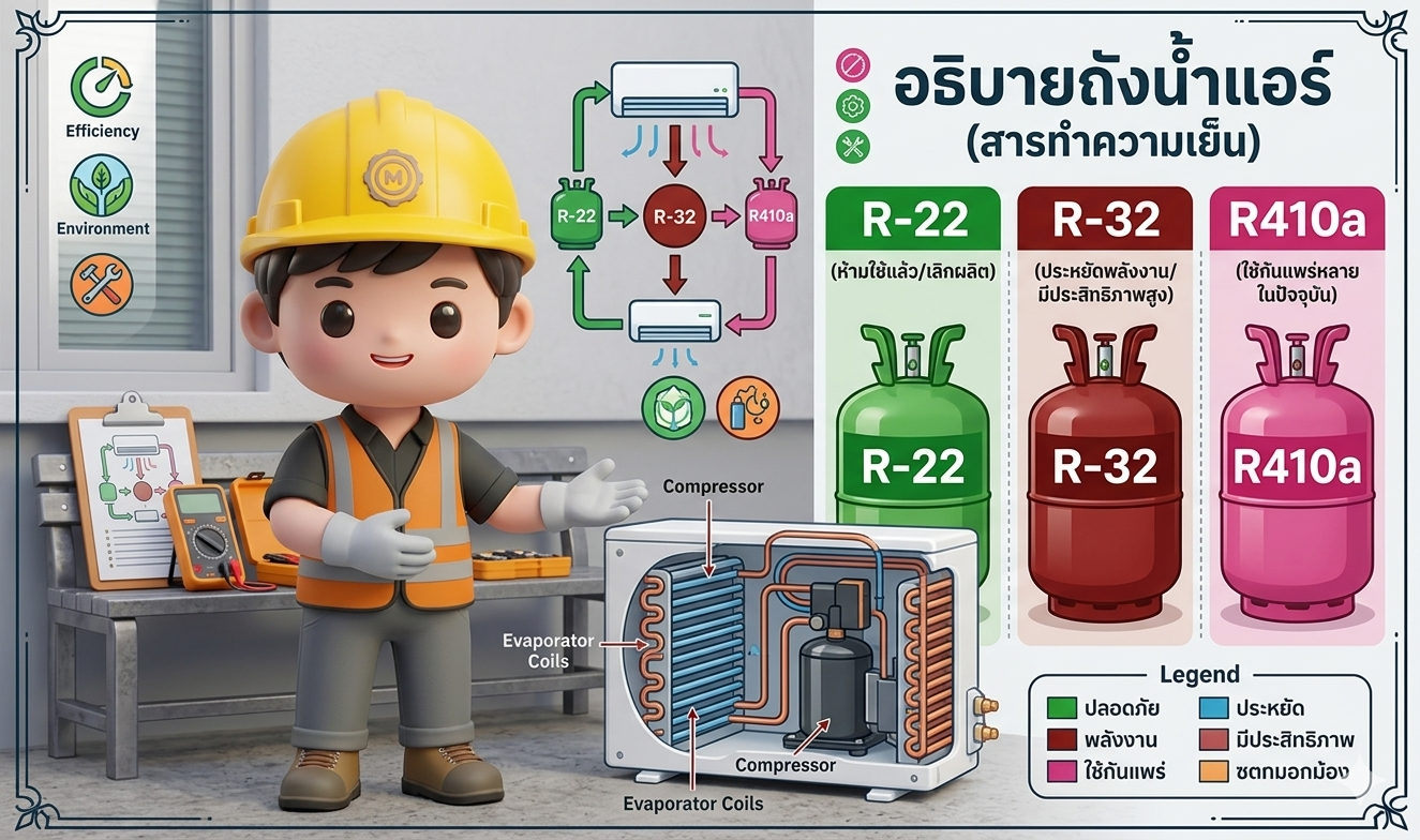Timeline บำรุงรักษาเชิงป้องกัน เพื่อความเย็นที่ยั่งยืน