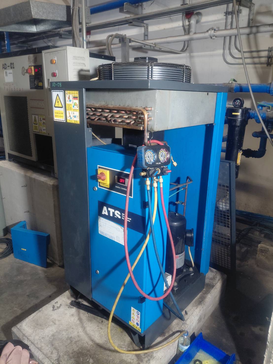 บริการซ่อม Air Dryer ระบบลมอัดอุตสาหกรรม